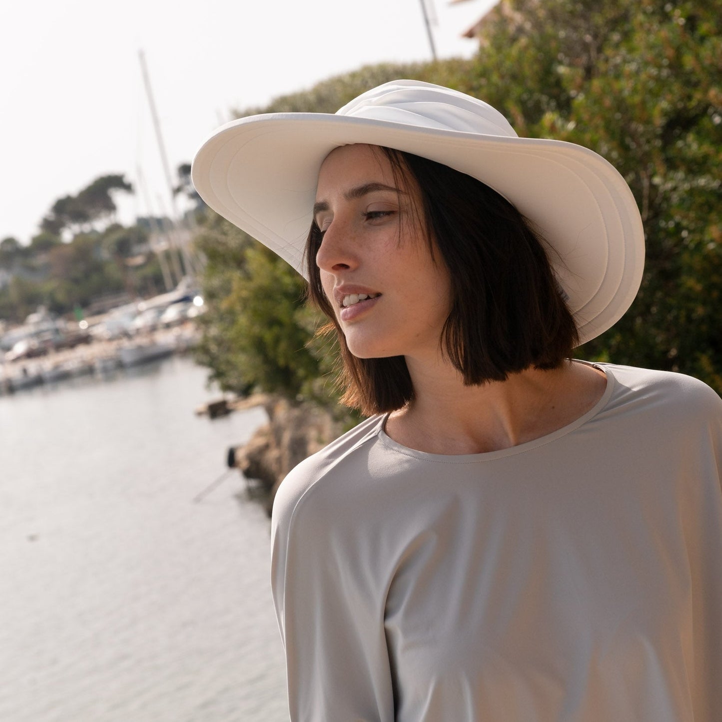Bahamas UV Sun Hat - White (in stock this week!)