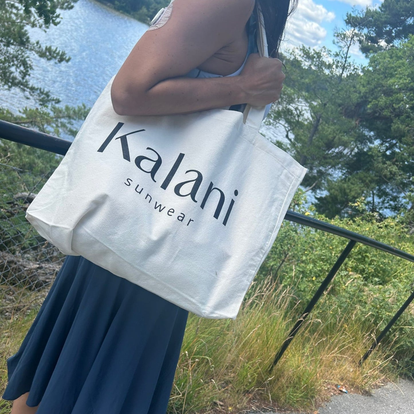 Kalani Recycled Cotton Tote Bag