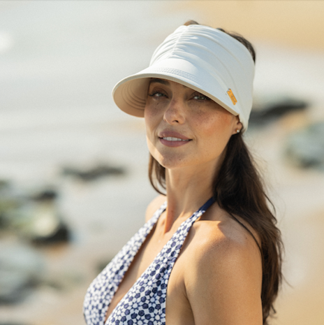 Summer Bundle Capri Reversible Visor + sun mousse SPF 50
