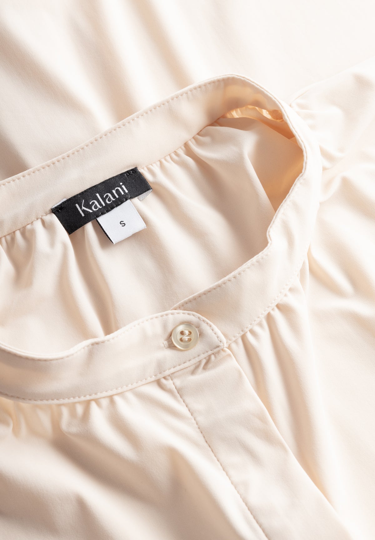 Milano UV Blouse | Italian Technical Sun-Protective Blouse UPF50 - Nude